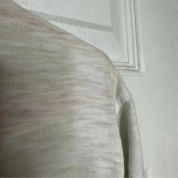 Old Navy T-Shirt White / Blue Stripes Size Large - Picture 16 of 16